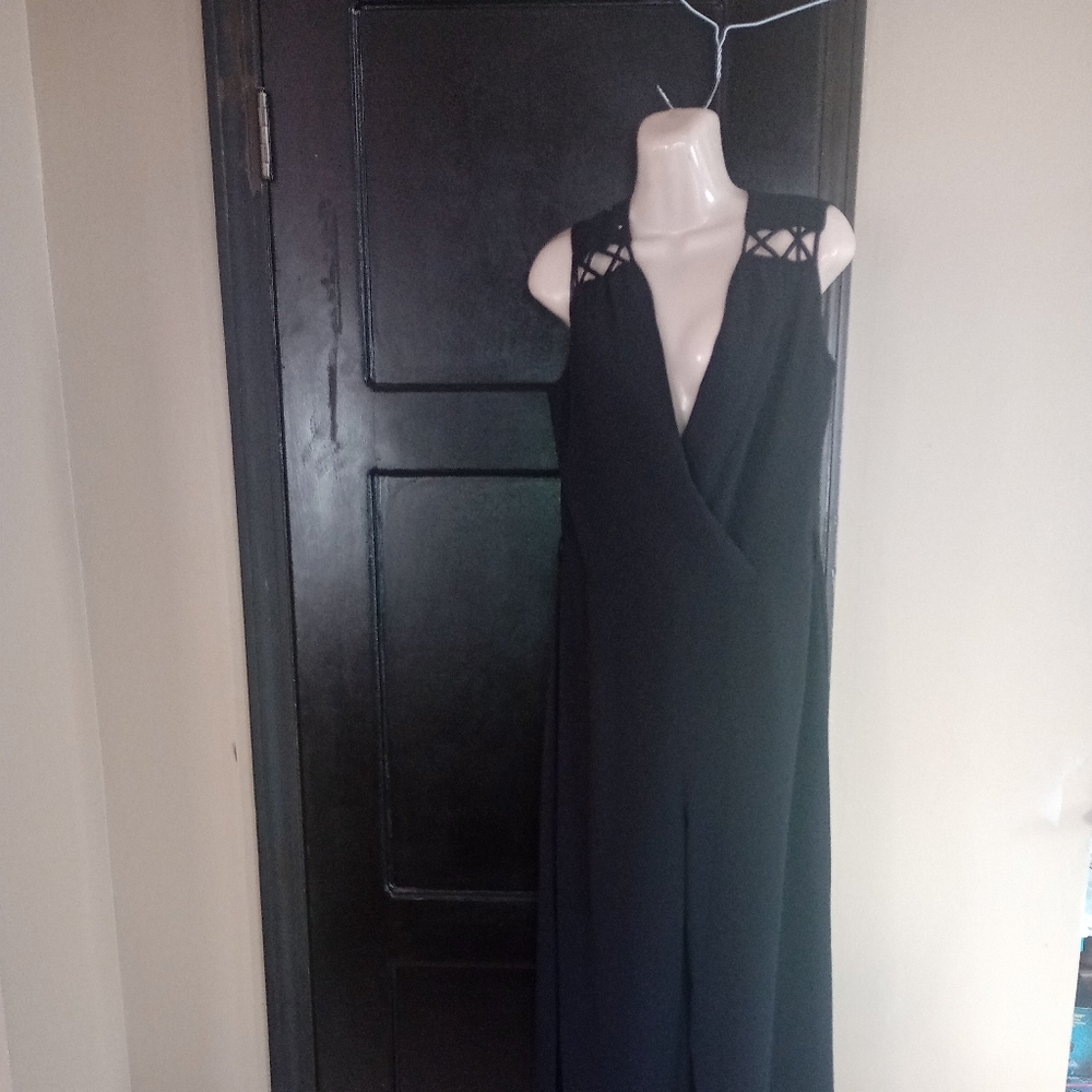 Monteau Black Dress.